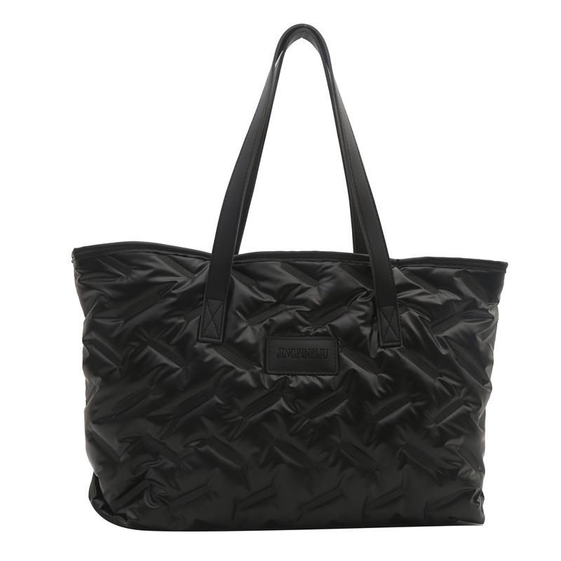 

Popular Oversized Underarm Single Shoulder Bag Women Bag Winter New Stylish Leisure Tote Bag чорний