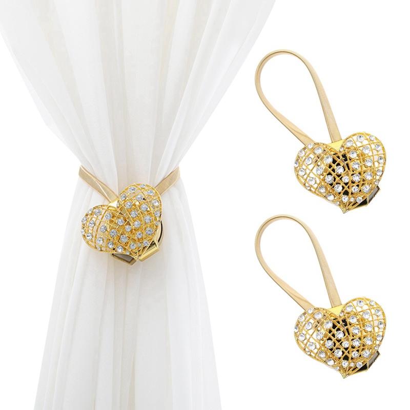 2pcs Magnetic Curtain Buckle Curtain Tieback