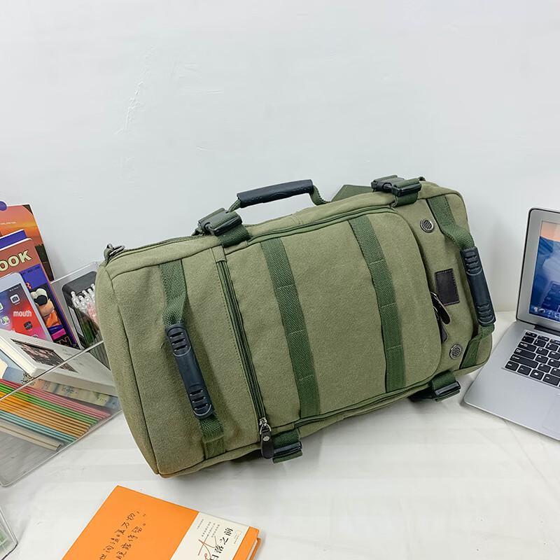 Li Shen Canvas Travel Backpack