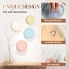 10/20/30Pcs Invisible Adhesive Plate Hangers Strong Load-bearing Easy To Install Wall Plate Hangers Picture Hanging Vertical Hooks