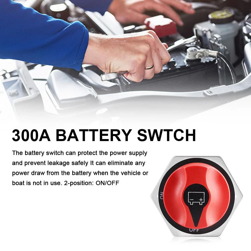 50A 100A 200A 300A Trennschalter Kit Für Auto Motorrad LKW Boot DC 32V Autobatterie Schalter Trennschalter Stromisolator