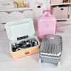 Scene Decor Miniature Portable Trunk Vintage Dolls Luggage Box Model Playhouse Toy
