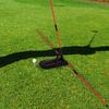 Portable Golf Alignment Stick Holder Multi-functional Golf Swing Practice Corrector Postures Correction Angle Adjustment