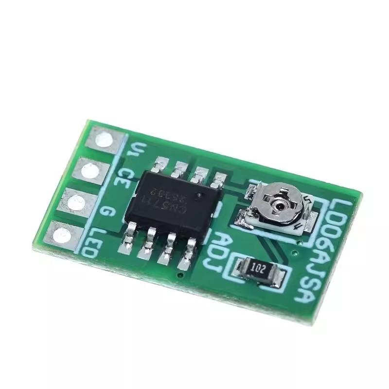 DC 3.3V 3.7V 5V LED Driver 30-1500MA Constant Current Adjustable Module PWM Control Board for USB LED flashlight 18650 Li-ion