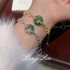 Wrist Landscape African Green Bracelet Running Ring Jade Simple Fashion High Sense Jewelry Live Broadcast