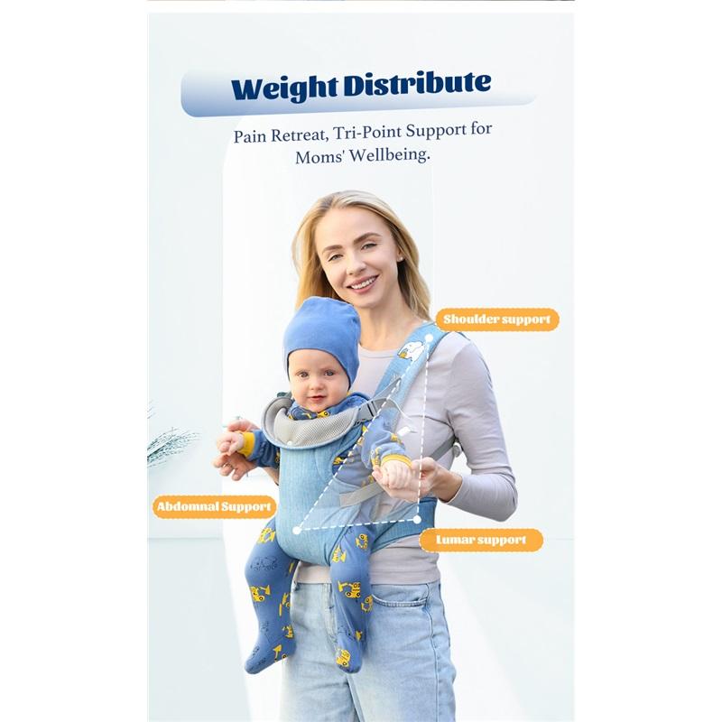 Four Seasons Newborn Kangaroo Carrier Advanced 4-in-1 Baby Waist Stool Carrier Baby Belt Baby Products