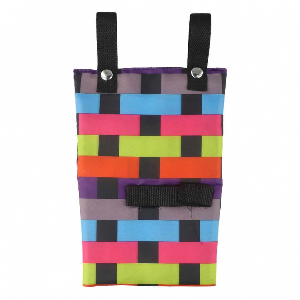 Weather-resistant Bike Basket Storage Bag Canvas Detachable