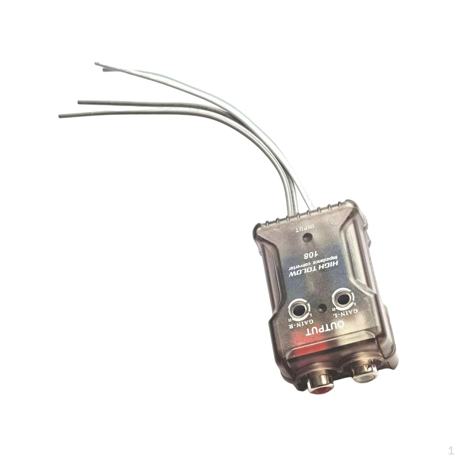 

Car Radio Stereo Wiring Harness Converter Adapter High Signal to Noise Ratio Separation