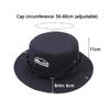 Summer Men Bucket Hat Outdoor UV Protection Wide Brim Breathable Panama Hunting Hiking Caps Fisherman Hats Beach Sunscreen Cap