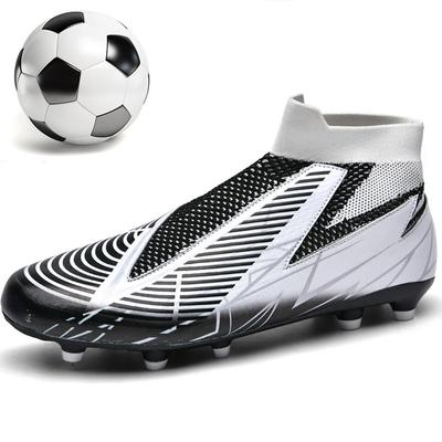 Pánské unisexové kopačky na fotbal, vysoké, outdoorové, profesionální, tréninkové, tretry, sportovní