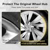 Silver 19-inch Wheel Cover for 2025-2026 Tesla Model Y Refreshed