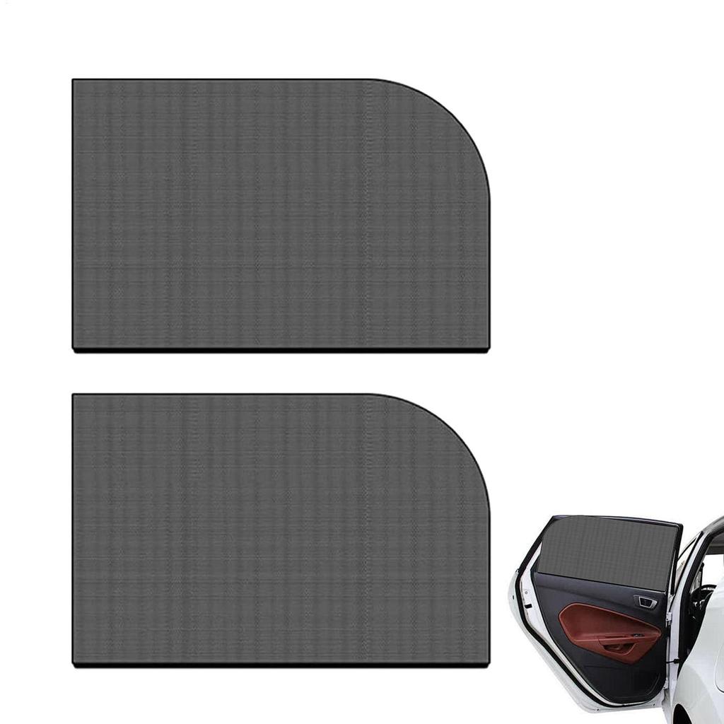 Car Window Sunshade Cover Summer UV Protection Car Side Front Rear Window Mesh Curtain Sunshade Protector Cover Auto Accessorie