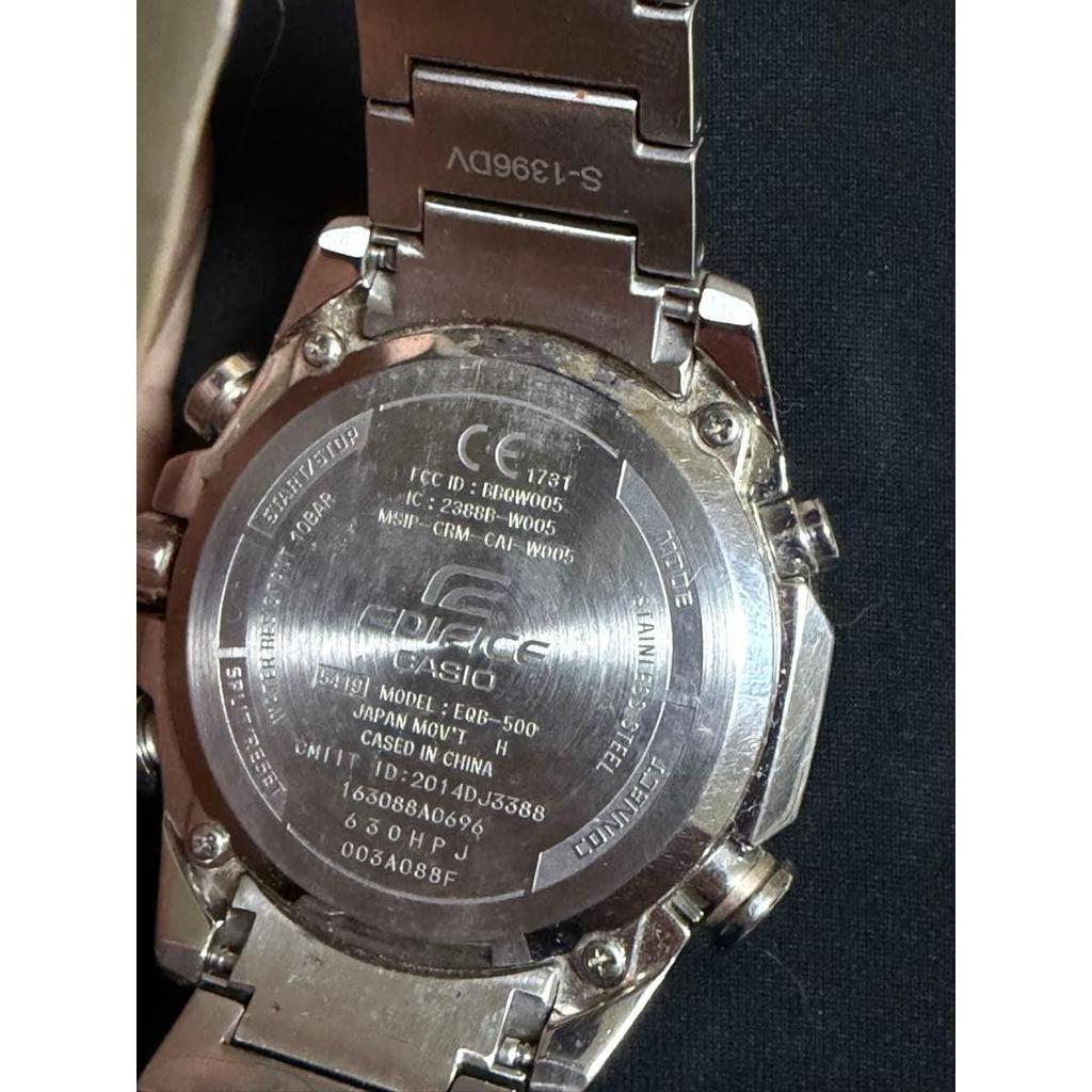Used CASIO EDIFICE EQB-500 Solar Watch Body