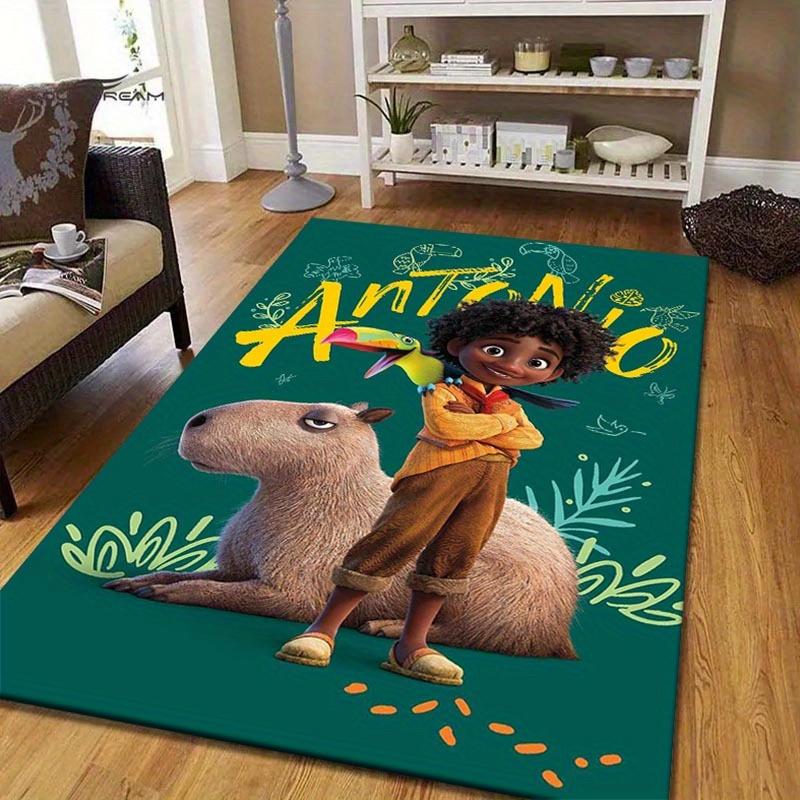 

1pc Antonio Pattern Area Rug Soft Flannel Floor Mat for Living Room, edroom, Kitchen, Sofa Coffee Table Floor Mat, Machine Washable 60cm by 90cm