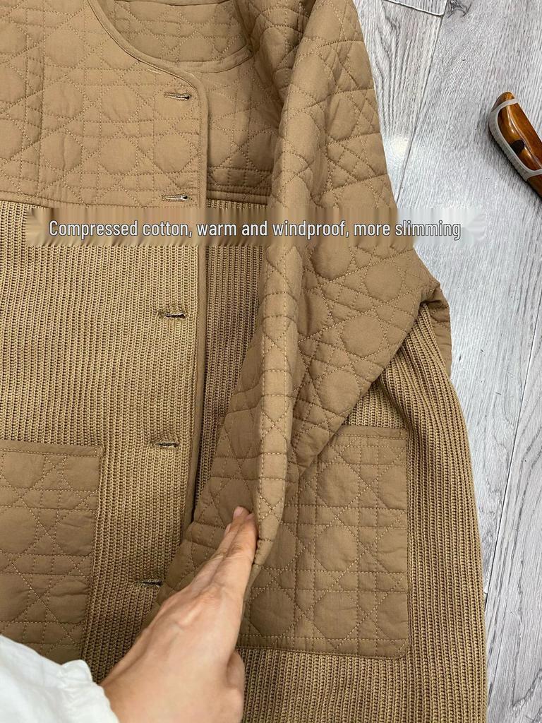 2025 Autumn/Winter Women's Lightweight European-Style Warm Padded Down Jacket