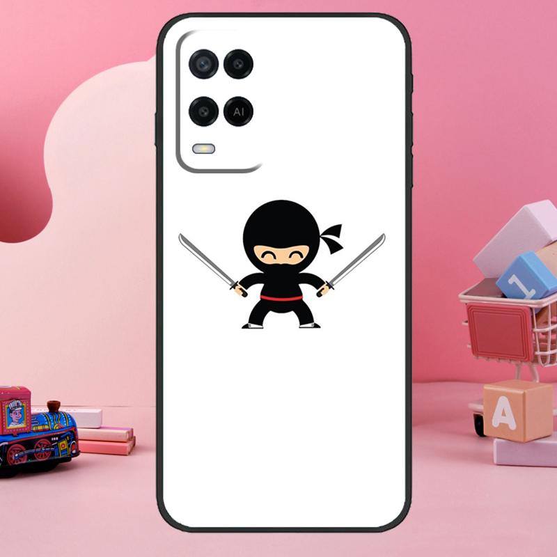 

Япония самурай Ниндзя Воин Забавный чехол для Oppo A18 A38 A58 A78 A98 A74 A54 A94 A80 A60 A40 A96 A76 A16 A15 A17 A57 A77 A5 Pro OPPO A5 Pro 5G