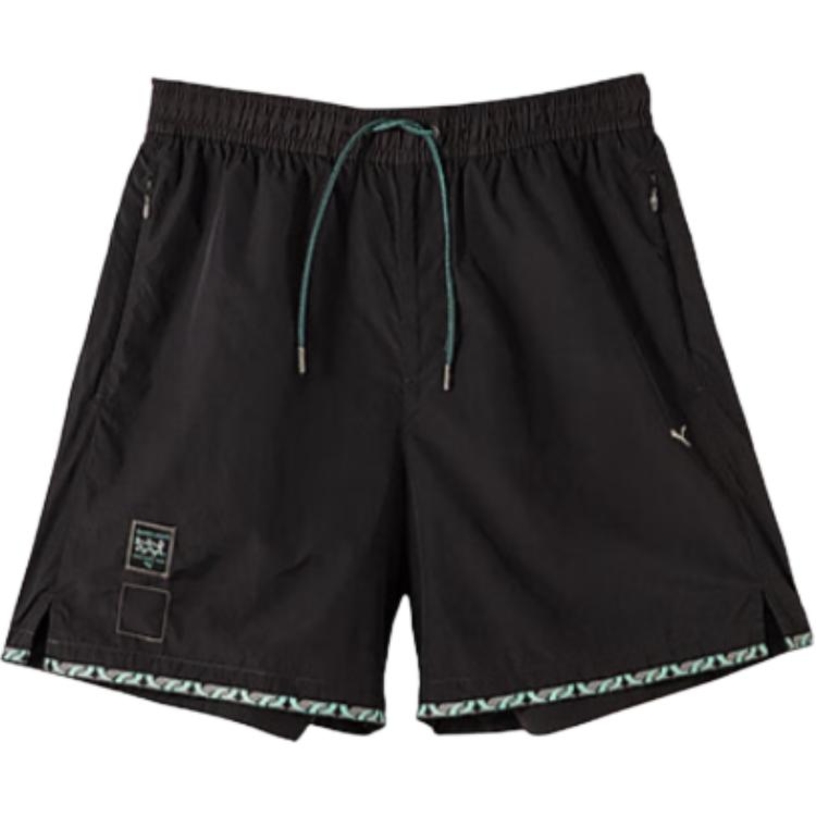 

PUMA Unisex Graphic Tape Casual Shorts Black 629402-80 S