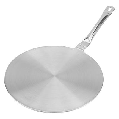 Edelstahl Induktionsverteilerplatte Wärmeverteiler für Elektro- Gasherd Induktionskochfeld