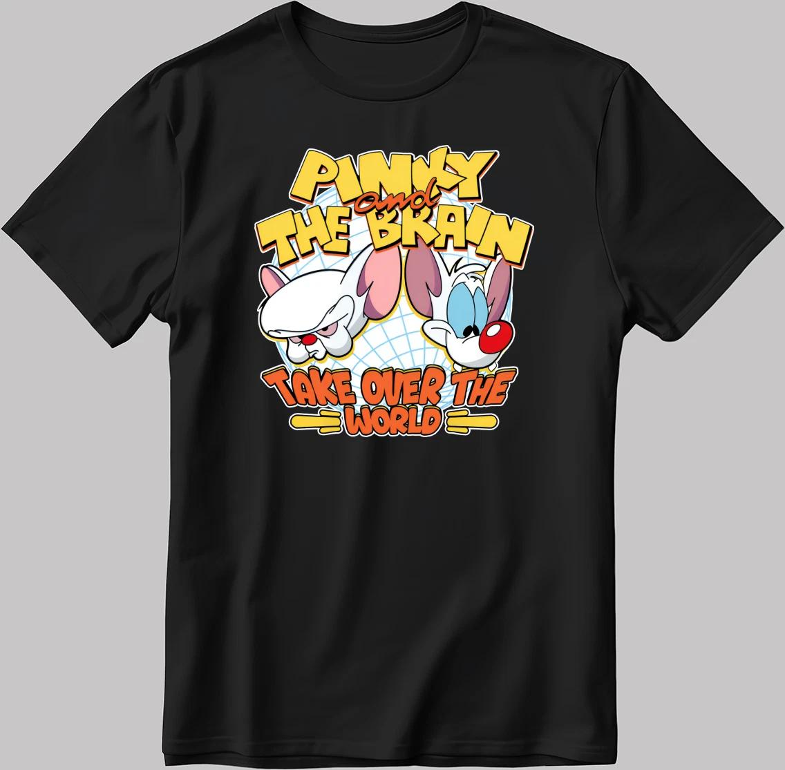 Pinky and The Brain White-Black Men / Women T-Shirt AB263 S