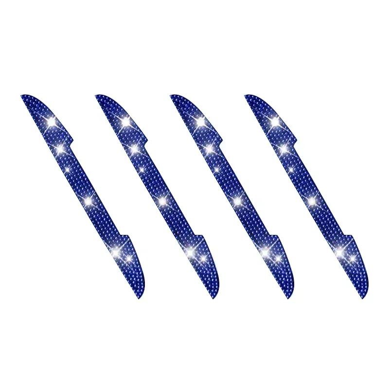 Striscia Anti-Collisione per Auto Diamantata Specchietto Retrovisore Maniglia Porta Decorazione Prevenzione Striscia Resistente ai Graffi Strass Amagi
