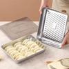 3Pcs Stainless Steel Food Storage Tray with Lid Barbecue Pan Practical Kitchen Serving Plate  Picnic