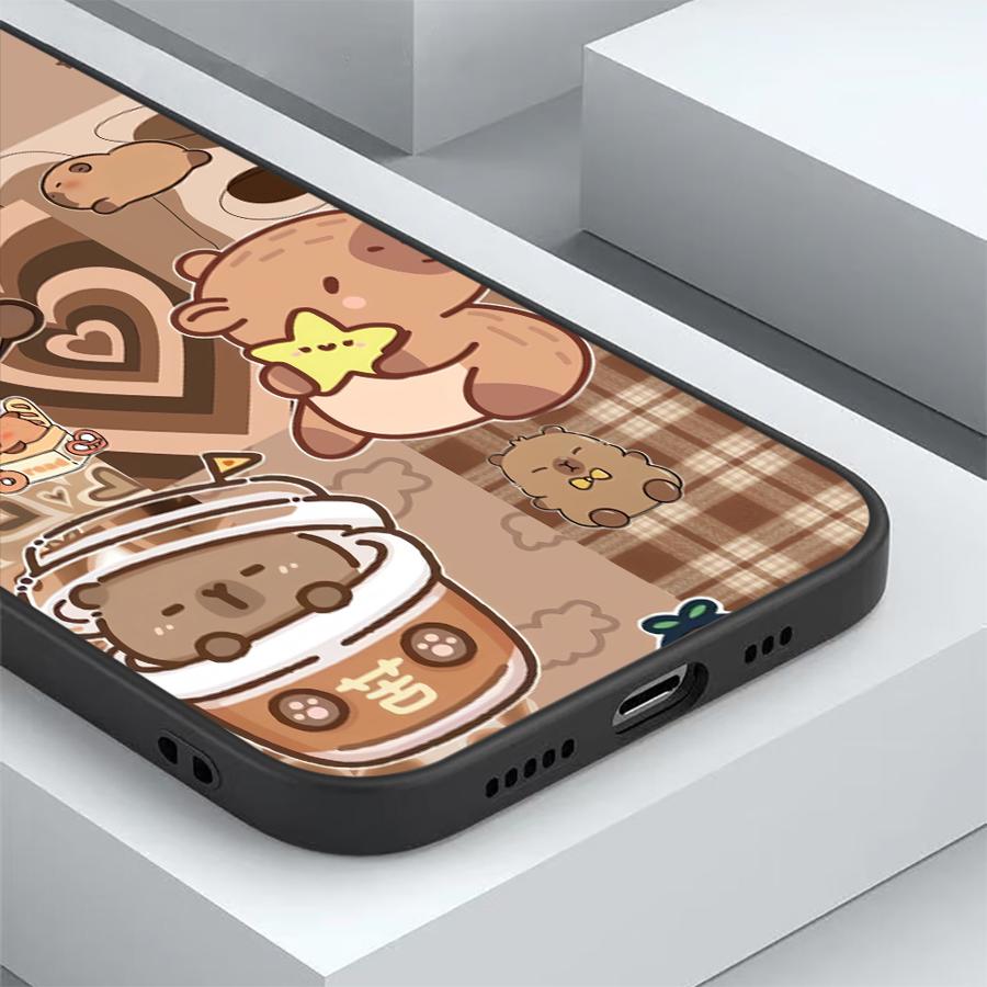Süße Capybara Handyhülle für Xiaomi Redmi 13C A5 9 A1 A2 Plus A4 10 K40 K80 Pro 12C 14C A3
