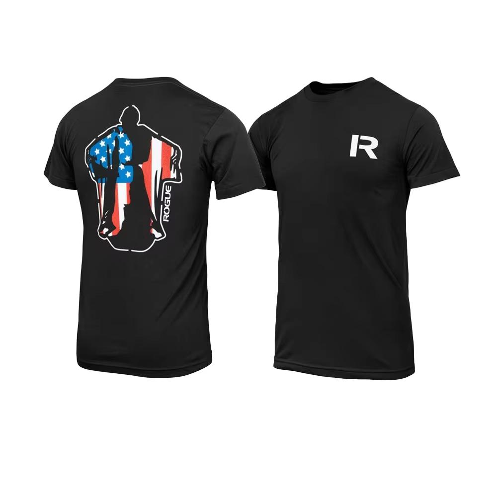 Rogue Unisex Kurzarm T-Shirt Amerikanische Street Sportbekleidung Lässige Mode 2026 Heißer Verkauf Bequemes Baumwoll-T-Shirt Herren Damen Oberteile