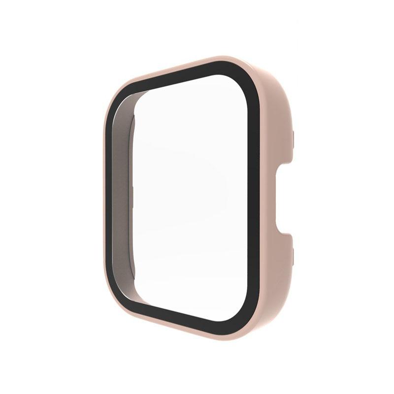 PC Case+Glass for Redmi Watch 3 Active Screen Protector Tempered Glass Watch Bumper Frame Protector for Redmi Watch 3 Lite Cover