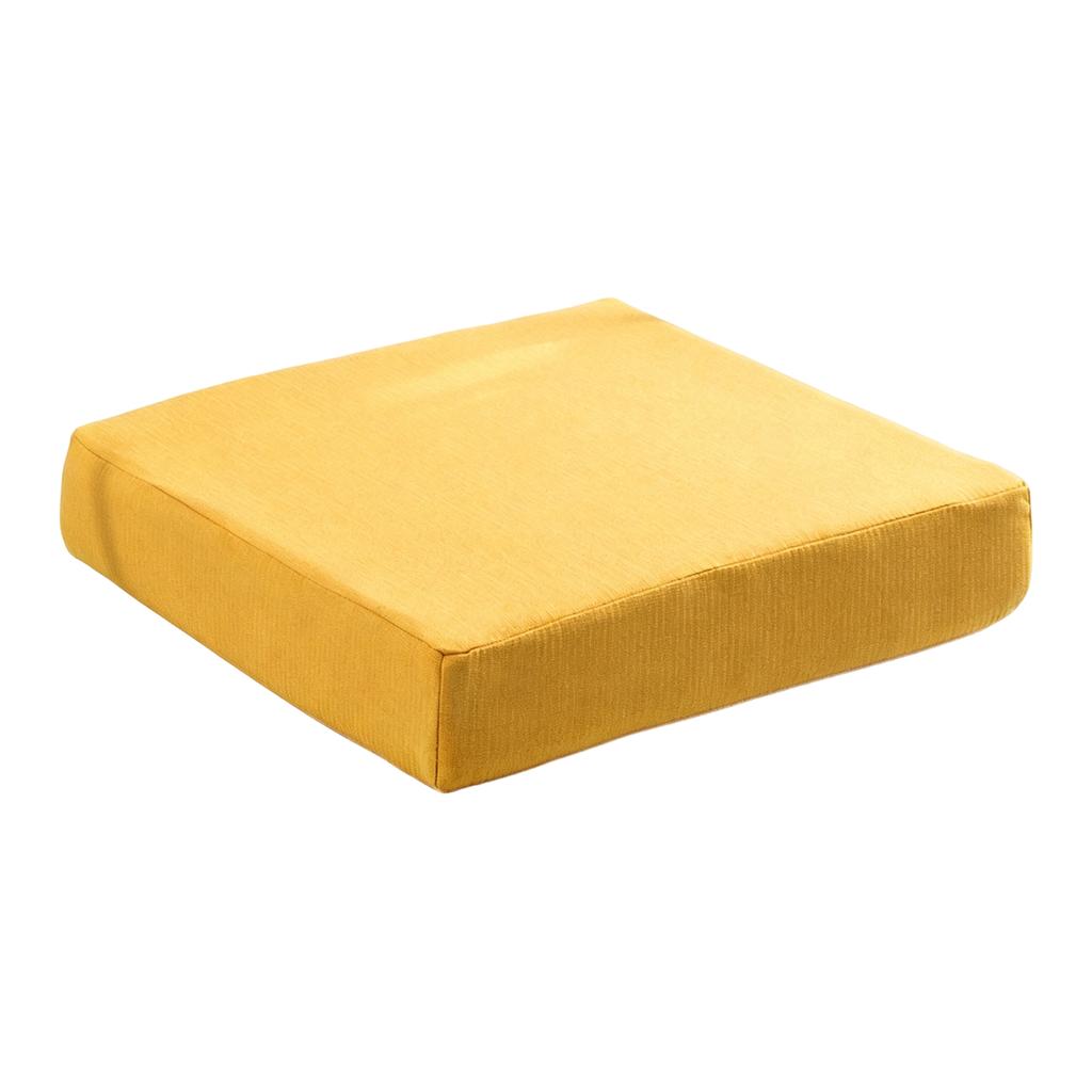 Linen Seat Cushion High Density Foam Padding Square 40x40x5cm Suitable for Solid Wood Sofa Chair Seat Replacement Cushion