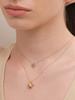 Minimalpiercing 14K Golden Star Layer Necklace Pendant