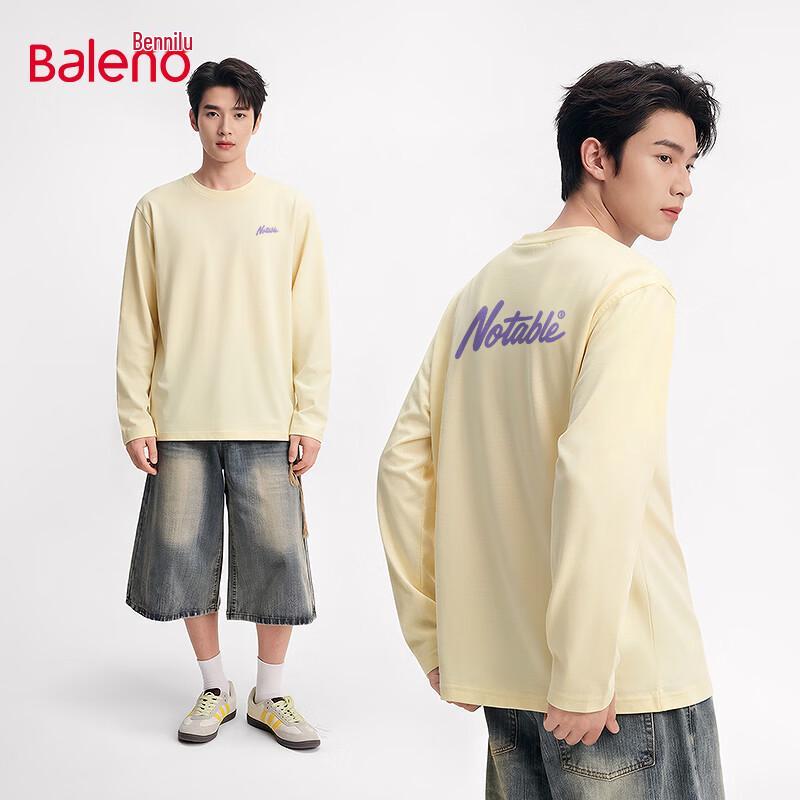 Baleno Men s JPB Purple Print Long Sleeve T-Shirt 4XL