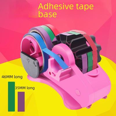 מתקן סרט דבק רב-תכליתי אוטומטי: חותך רולר פלסטיק לסרט הדבקה לאיטום ולכלי כתיבה