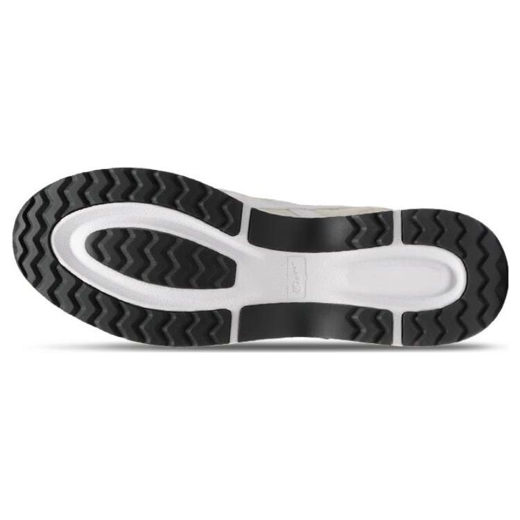 ONITSUKA TIGER Traidio Fabric Synthetic Leather Sports Comfortable Non-Slip Wear-Resistant Low-Top Casual Shoes Unisex Sneaker White Gray 1183B966-200