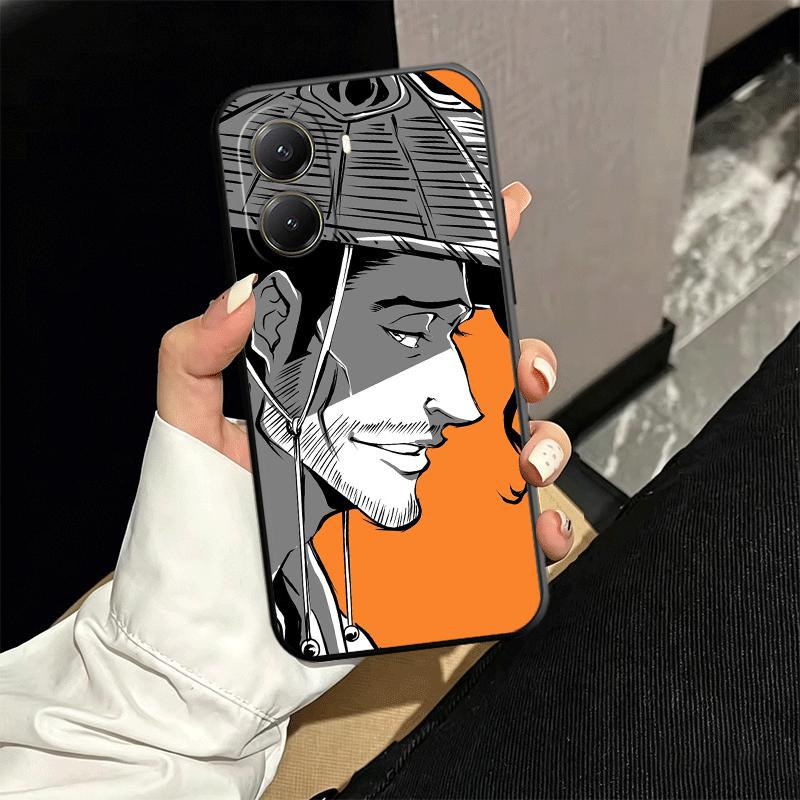 

Bleach Kyoraku Shunsui Soft Phone Case for Xiaomi Poco X5 X6 X7 X8 Pro Max X3 F7 F8 Ultra M8 M7 M6 M5 Redmi 15 15C 14C 13C 12C X Xiaomi Poco F6 Pro