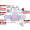 Alphax Doctor's Posture Corrector Belt for Waist and Back Support, LL-3L, Made in Japan