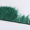 Ostrich Feather Trim 8-10cm 10-15cm 10Meters Fringe White for Clothes Ribbon Skirt Plumas Plume Decoration Wedding Party