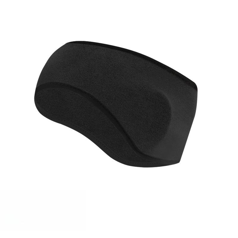 Winter Thermal Headband Ear Warmer Mask Button Design for Yoga Basketball Running Hiking Outdoor Sports Windproof Ear Cover