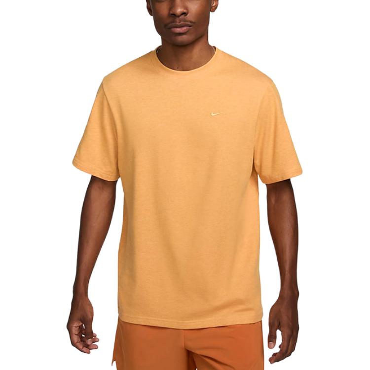New Nike T Shirts Men's Yellow DV9832-815