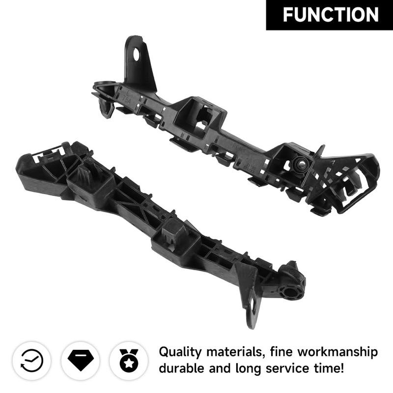 Front Bumper Retainer Bracket Left Right Pair Beam Mount Support For Honda Fit/Jazz 2015 2016 2017 2018   71198-T5A-000