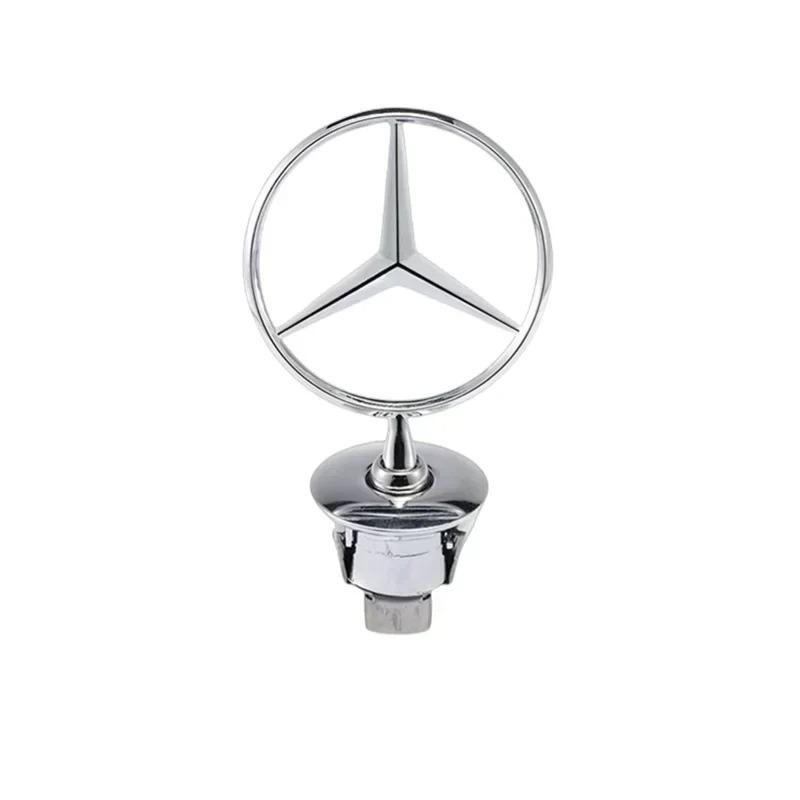 3D Front Bonnet Hood Emblem Metal Badge for Mercedes Benz W204 W205 W202 W203 W208 W210 W220 GLA CLA GLC GLK GLE Car Accessories SJ1