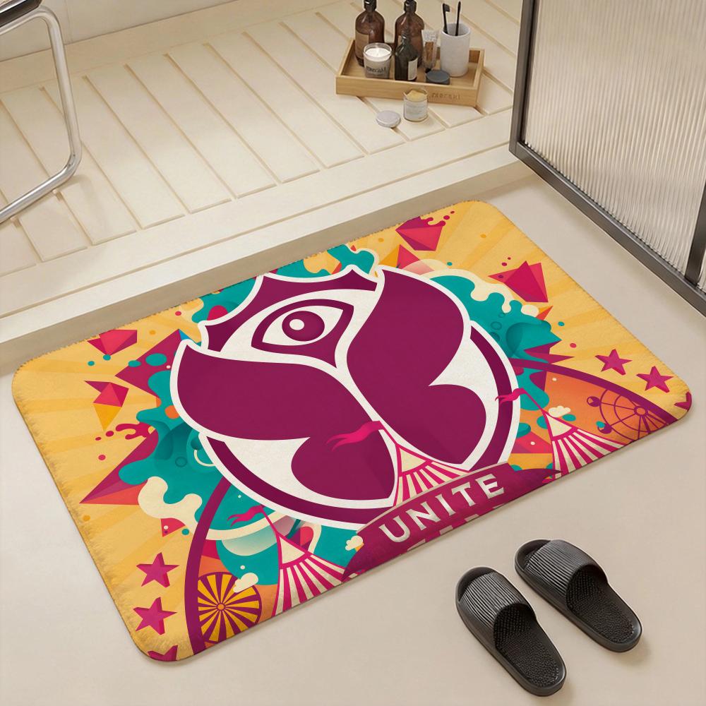 tomorrowland Floor Mat Eco Flannel Doormat Non Slip Odorless Indoor Floor Rug Soft Short Plush Home Mat