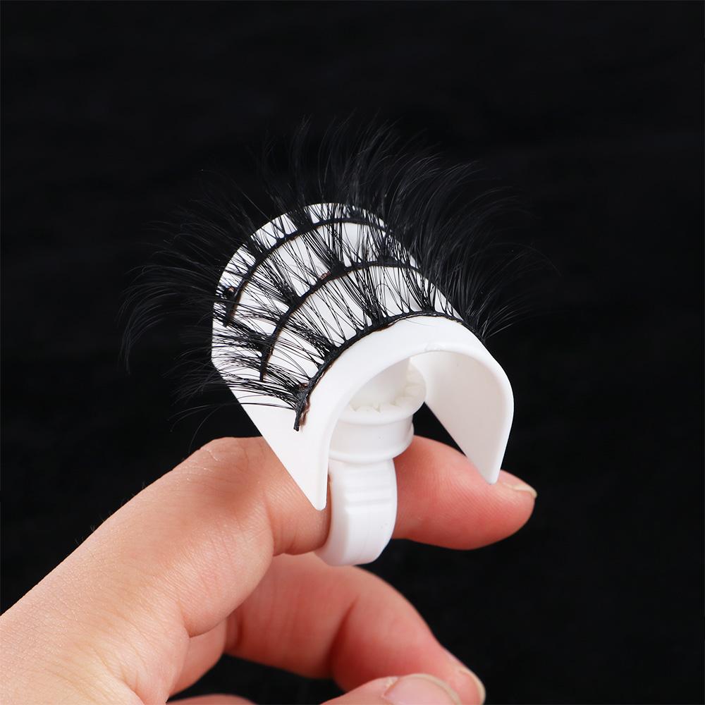 Eyelash Grafting Hand Held Eyelash Pallet Eyelash Glue Holders Ink Cup Rings Eyelash Extension Tool