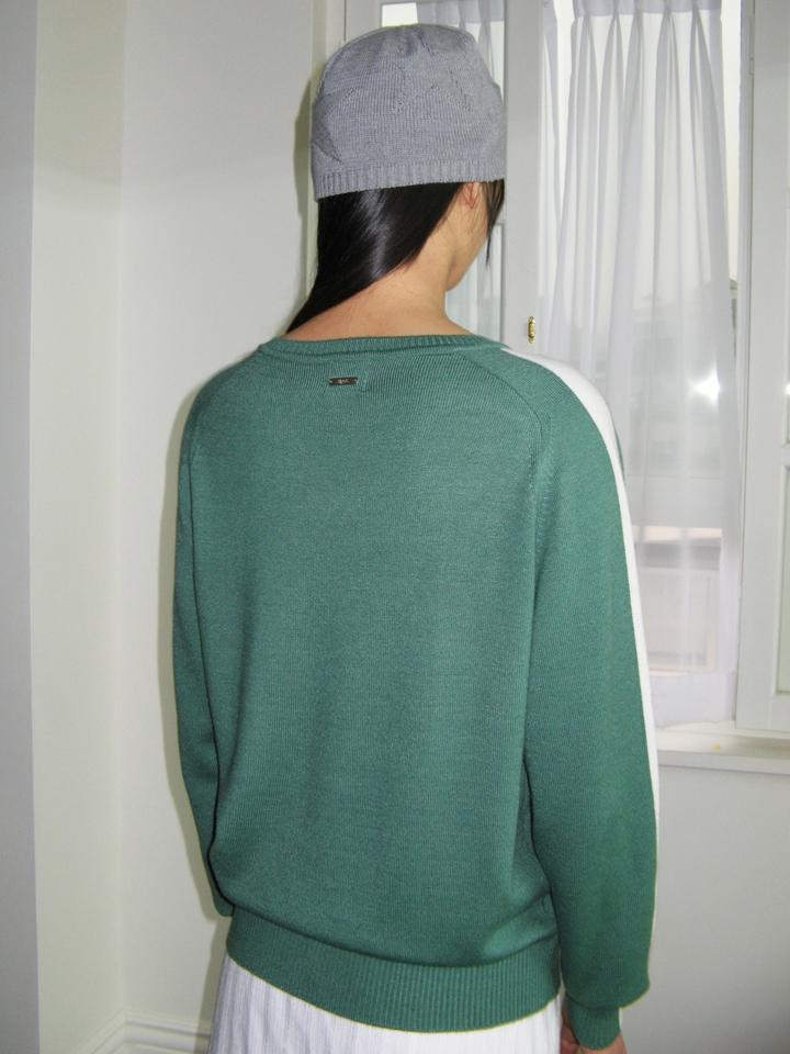 SINOON Track Authentic V-Neck Knit (Green)