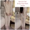 Sexy Women Pajamas Set, Velvet Pajamas with Breast Pads, Butterfly Suspender Tops, Trousers, Robes, Home Wear Sets