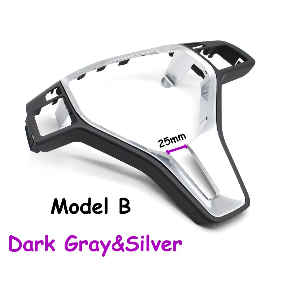 25MM Interior Car Steering Wheel Cover Panel Trim For Mercedes Benz A B C E Class W176 W246 W204 X204 W212 W207 W156 W117