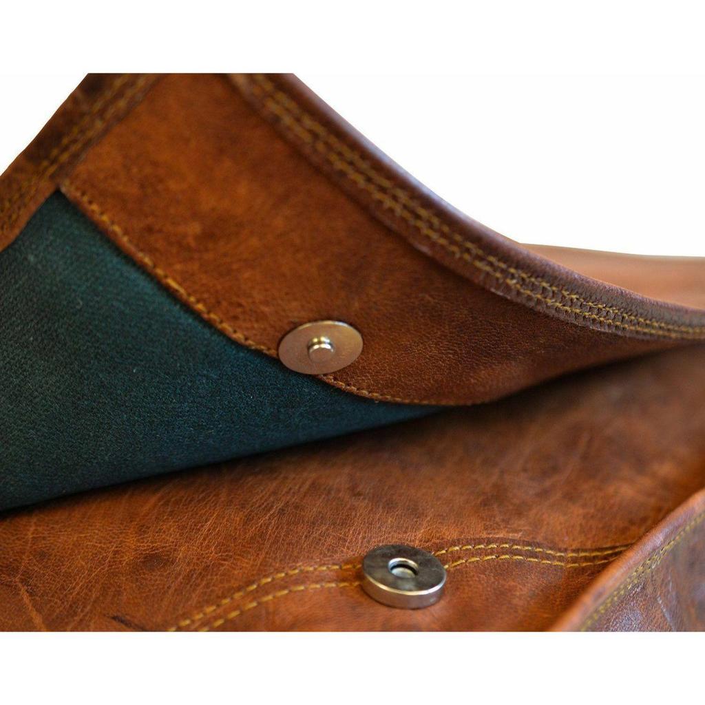 ילקוט ילקוט כתף שליח עור גברים וינטג' תיק מזכרת למחשב נייד