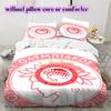 Olympiacos F.C Pattern Bedding Quilt Set Quilt Cover Pillowcase Home Decoration Birthday Gift (1 * duvet cover + 2 * pillowcase, without core)