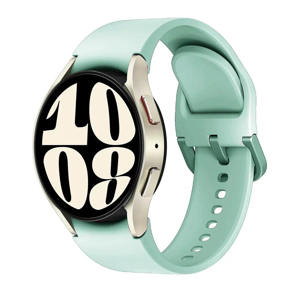 No Gaps 20mm Silicone Band for Samsung Galaxy Watch 7 6 4 Classic 42mm 46mm 43mm Strap for Galaxy Watch 4 5 Pro 6 Watchband