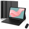 Samsung A9+ Tablet Leather Case with A11plus Magnetic Bluetooth Keyboard