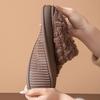Men's Non-Slip Plush Cotton Slippers, Warm and Silent, For Home and Guests, Ideal for Autumn and Winter